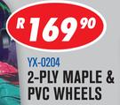 Rippa Skateboard 2 Ply Maple & PVC Wheels YX-0204