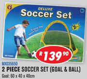 2 Piece Soccer Set (Goal & Ball) MX035650