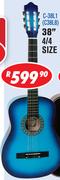 Sanchez Size 38" 4/4 Classical & Steel String Guitars C-38L1(C38L8)
