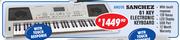 Sanchez 61 Key Electronic Keyboard ARK2176