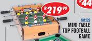 Mini Table Top Football Game 181229