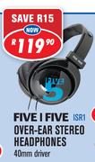Dixon Five I Five Over-Ear Stereo Headphones ISR1