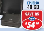 Ebox CD Pouch 40 CD EPU3240