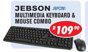Jebson Multimedia Keyboard & Mouse Combo JBPC2N1/