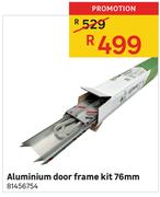 Aluminium Door Frame Kit 76mm