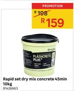 Rapid Set Dry Mix Concrete 45 Min-10Kg