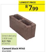 Cement Block M140 (Direct Delivery 2808 Load)