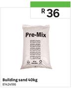 Pre Mix Building Sand-40Kg