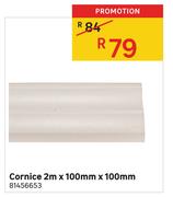 Cornice-2m x 100mm x 100mm