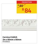 Cornice ICARUS-2m x 80mm x 80mm