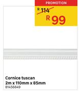 Cornice Tuscan-2m x 110mm x 85mm