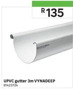 VYNADEEP UPVC Gutter 3m 