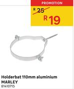 Marley Holderbat 110mm Aluminium 