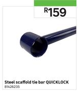Quicklock Steel Scaffold Tie Bar 