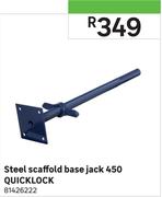 QUICKLOCK Steel Scaffold Base Jack 450 