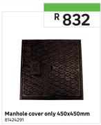 Manhole Cover Only 450 x 450mm