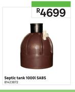 Septic Tank 1000L SABS