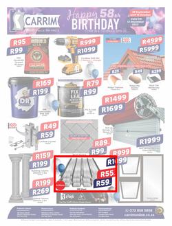 K Carrim Builders Mecca : Happy 58th Birthday (30 September - 10 October 2022), page 1