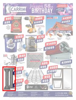 K Carrim Builders Mecca : Happy 58th Birthday (30 September - 10 October 2022), page 1