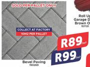 Bevel Paving 190269- Per mtr Sqr
