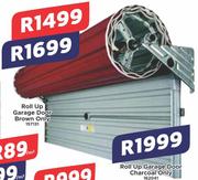Roll Up Garage Door Brown Only 157131