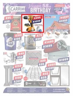 K Carrim Builders Mecca : Happy 58th Birthday (11 October - 12 December 2022), page 1