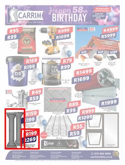 K Carrim Builders Mecca : Happy 58th Birthday (11 October - 12 December 2022), page 1