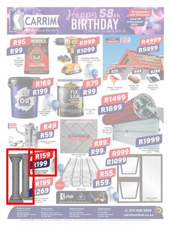 K Carrim Builders Mecca : Happy 58th Birthday (11 October - 12 December 2022), page 1