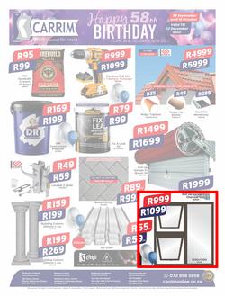 K Carrim Builders Mecca : Happy 58th Birthday (11 October - 12 December 2022), page 1