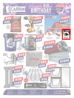 K Carrim Builders Mecca : Happy 58th Birthday (11 October - 12 December 2022), page 1