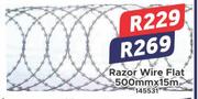 Razor Wire Flat 145531-500mm x 15m 