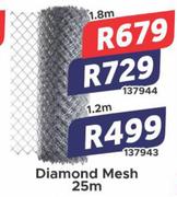 Diamond Mesh 137944-1.8 x 25m 