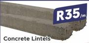 Concrete Lintels- Per Mtr