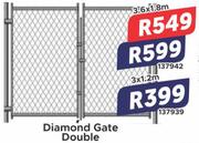 Diamond Gate Double (137942) 3.6x1.8m