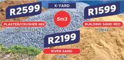 Building Sand Red 5m3 139172