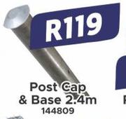 Post Cap & Base 2.4m 144809