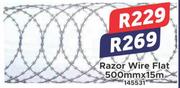 Razor Wire Flat 500mmx15m 145531