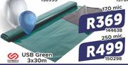 USB Green (144638) 170 mic- 3x30m