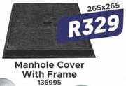 Manhole Cover With Frame 136995- 265x265