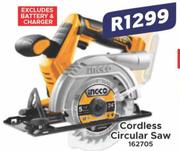 Ingco Cordless Circular Saw 162705