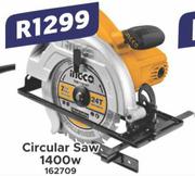 Ingco Circular Saw (1400w) 162709