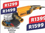 Ingco Angle Grinder (2400w) 162703