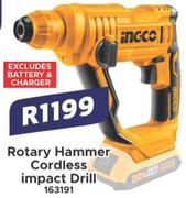Ingco Rotary Hammer Cordless Impact Drill 163191