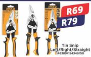 Ingco Tin Snip Left/Right/Straight 148389/154349/50