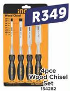 Ingco 4pce Wood Chisel Set 154282
