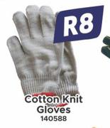 Cotton Knit Gloves 140588