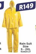 Rain Suit Size S-2XL 163924-27