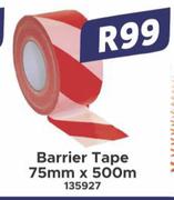 Barrier Tape 75mm x 500m 135927