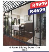 4 Panel Sliding Door 3m 135141