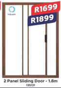 2 Panel Sliding Door 1.8m 135131